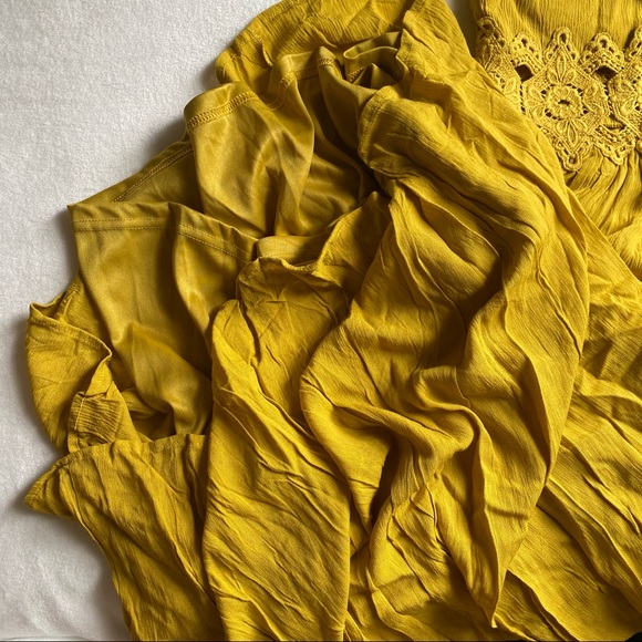 This is Love Mustard Yellow Lace Maxi Dress |Lulus - Picture 9 of 11